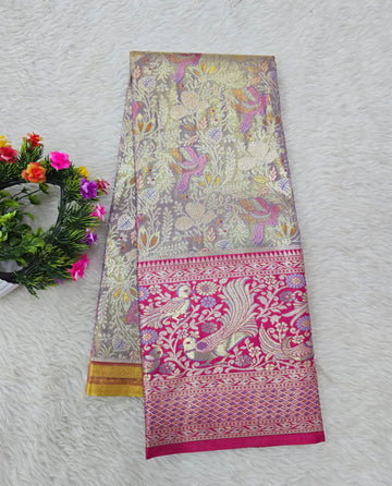 (5–10 Year) Lehenga – Unstitched (Blouse + Material)