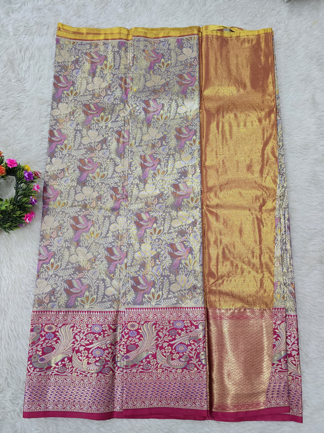 (5–10 Year) Lehenga – Unstitched (Blouse + Material)