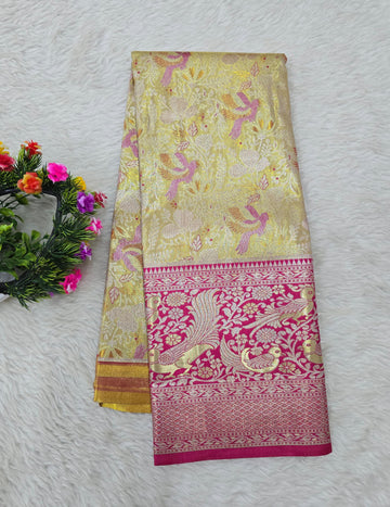 (5–10 Year) Lehenga – Unstitched (Blouse + Material)