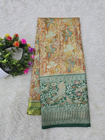 (5–10 Year) Lehenga – Unstitched (Blouse + Material)