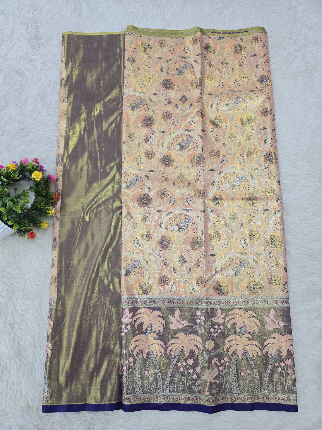 (5–10 Year) Lehenga – Unstitched (Blouse + Material)