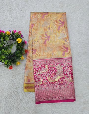 (5–10 Year) Lehenga – Unstitched (Blouse + Material)