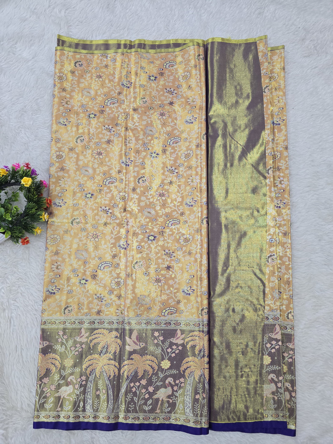 (5–10 Year) Lehenga – Unstitched (Blouse + Material)