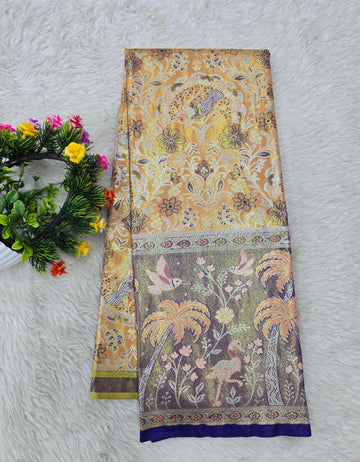 (5–10 Year) Lehenga – Unstitched (Blouse + Material)