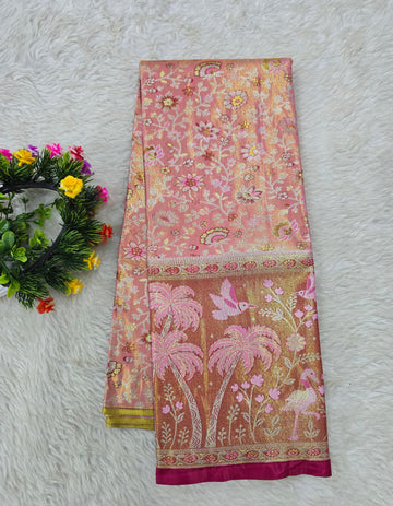 (5–10 Year) Lehenga – Unstitched (Blouse + Material)