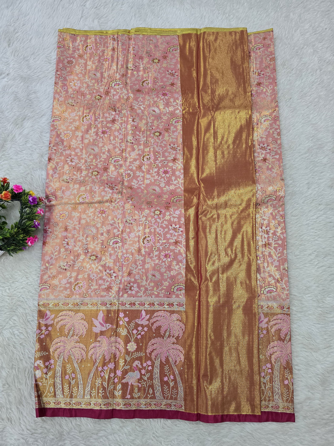 (5–10 Year) Lehenga – Unstitched (Blouse + Material)