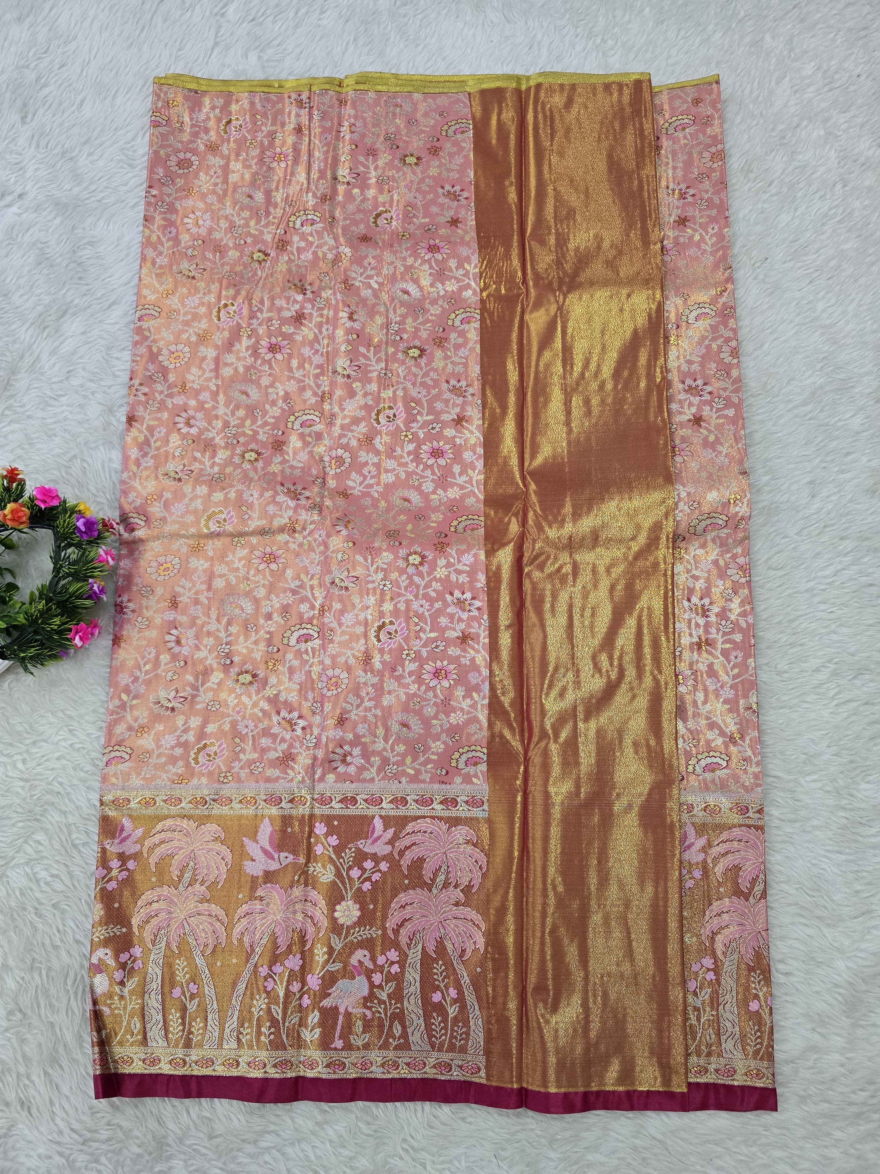 (5–10 Year) Lehenga – Unstitched (Blouse + Material)