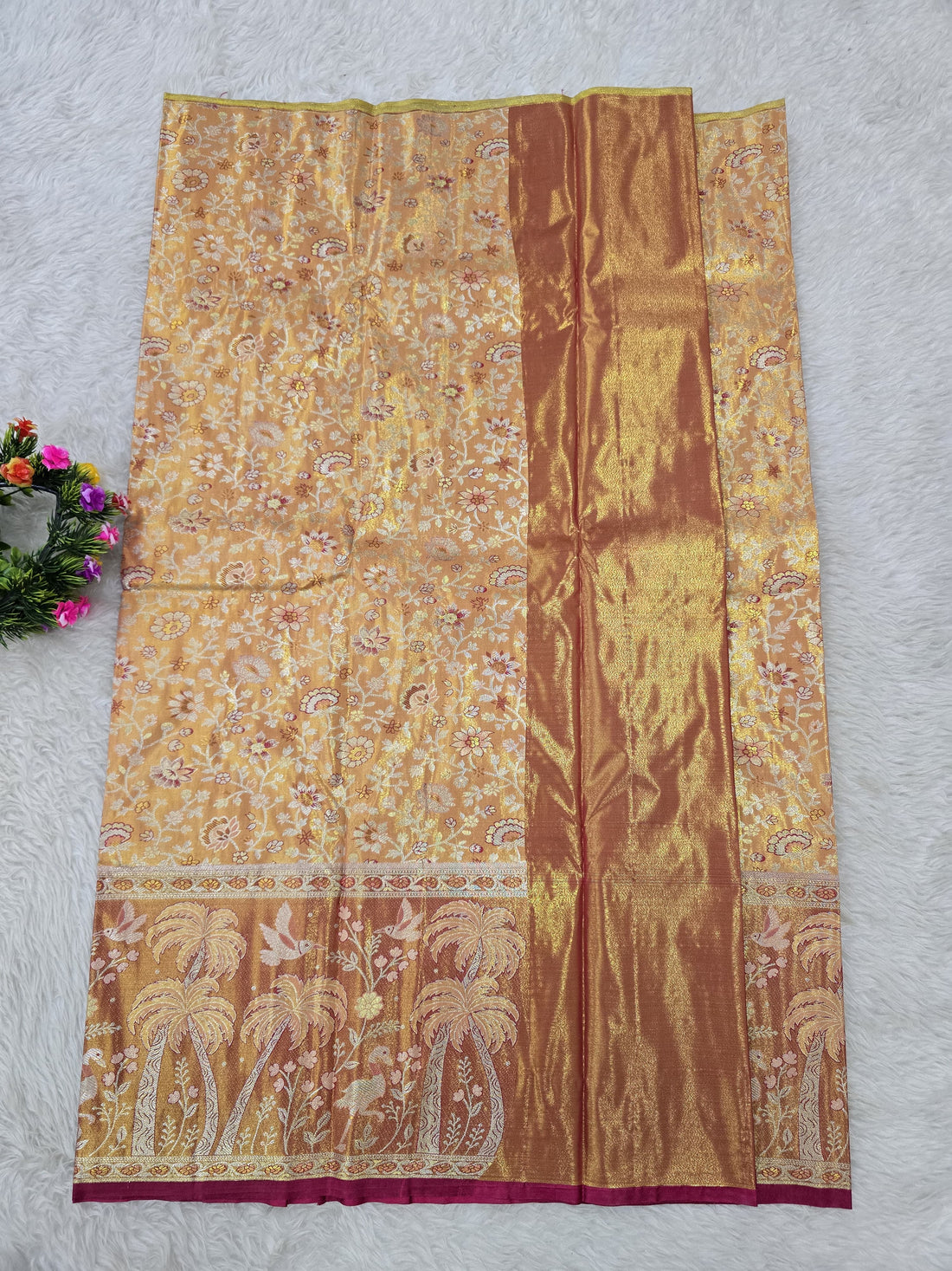 (5–10 Year) Lehenga – Unstitched (Blouse + Material)