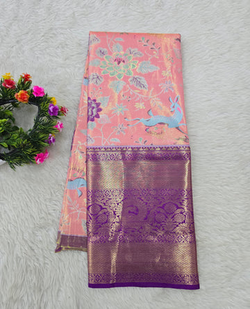 (5–10 Year) Lehenga – Unstitched (Blouse + Material)
