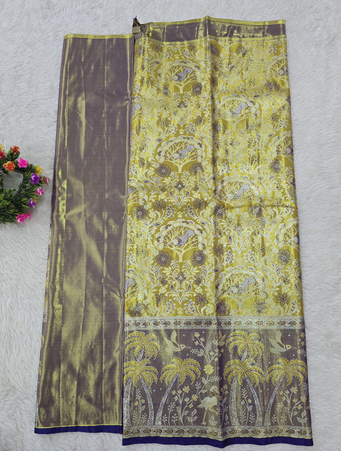 (5–10 Year) Lehenga – Unstitched (Blouse + Material)