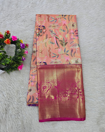 (5–10 Year) Lehenga – Unstitched (Blouse + Material)