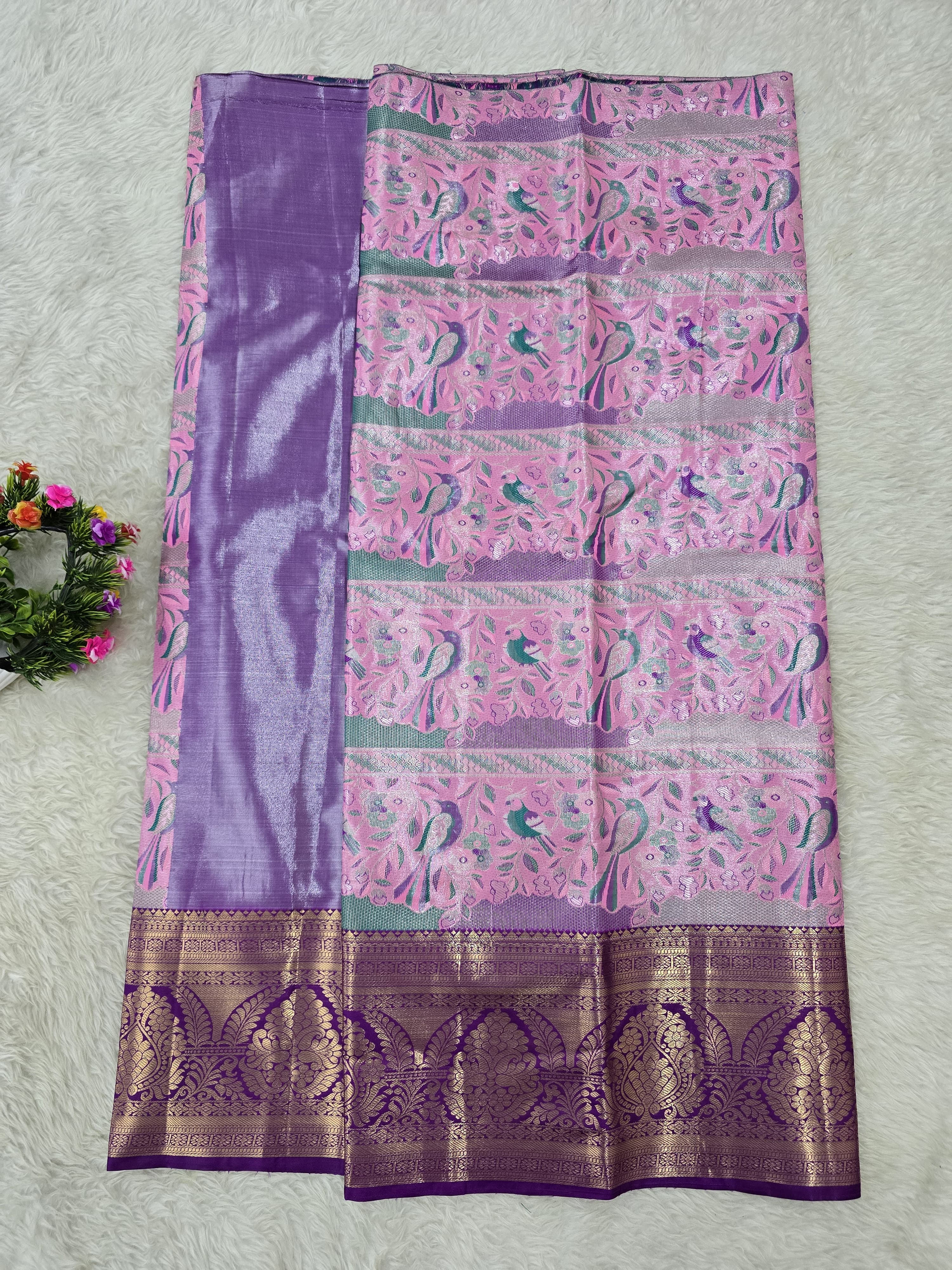 (5–10 Year) Lehenga – Unstitched (Blouse + Material)