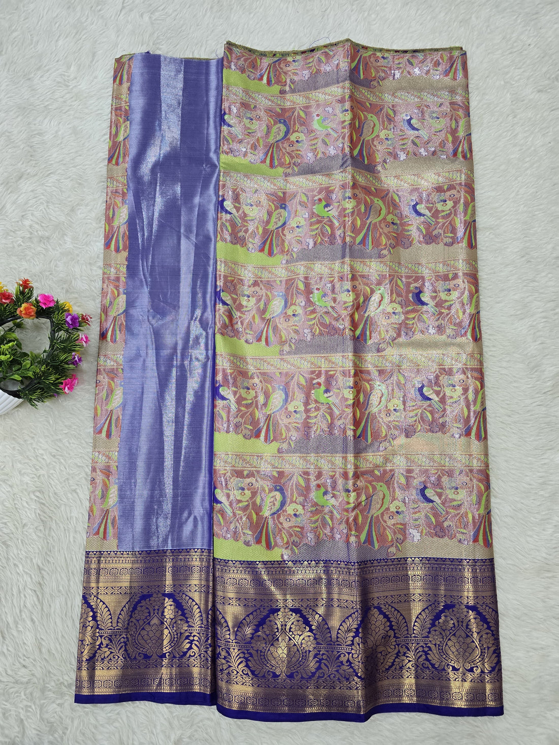 (5–10 Year) Lehenga – Unstitched (Blouse + Material)