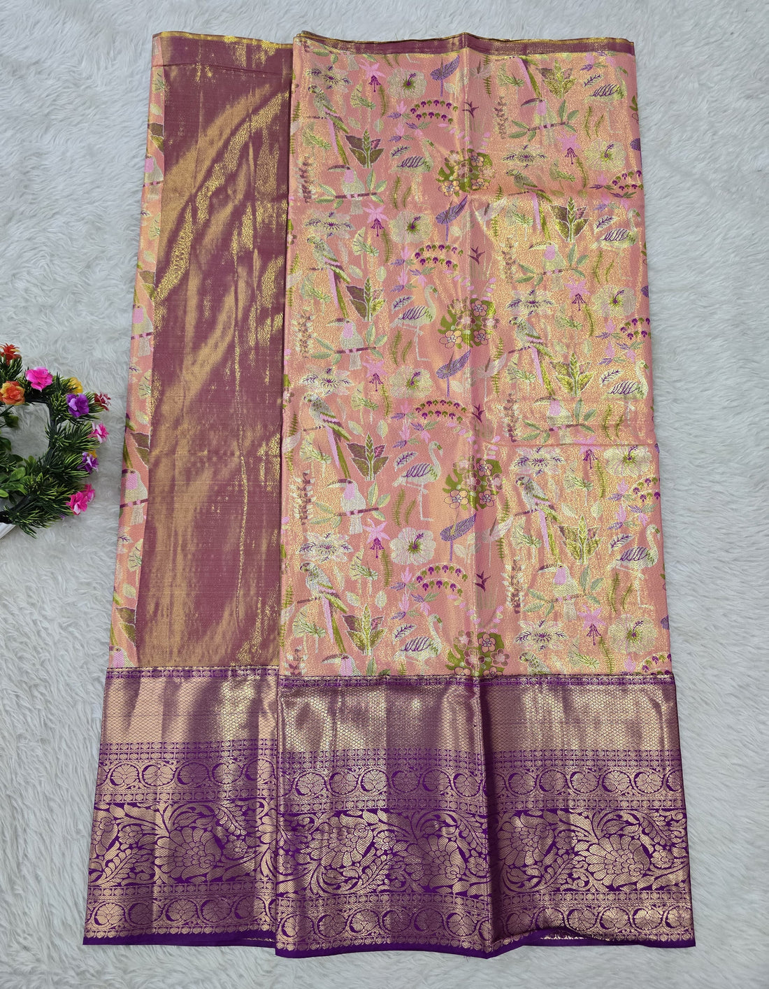 (5–10 Year) Lehenga – Unstitched (Blouse + Material)