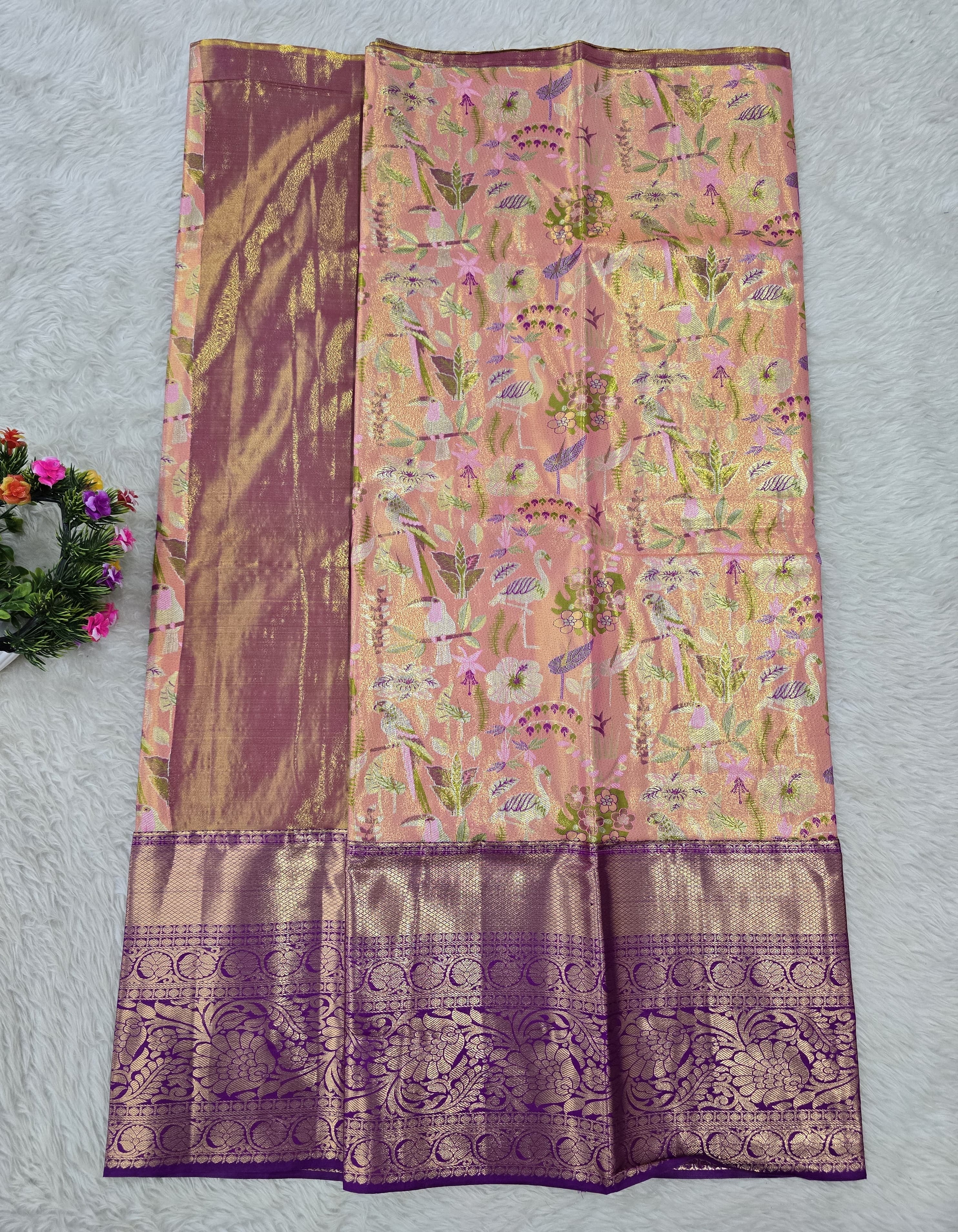 (5–10 Year) Lehenga – Unstitched (Blouse + Material)