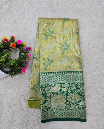 (5–10 Year) Lehenga – Unstitched (Blouse + Material)