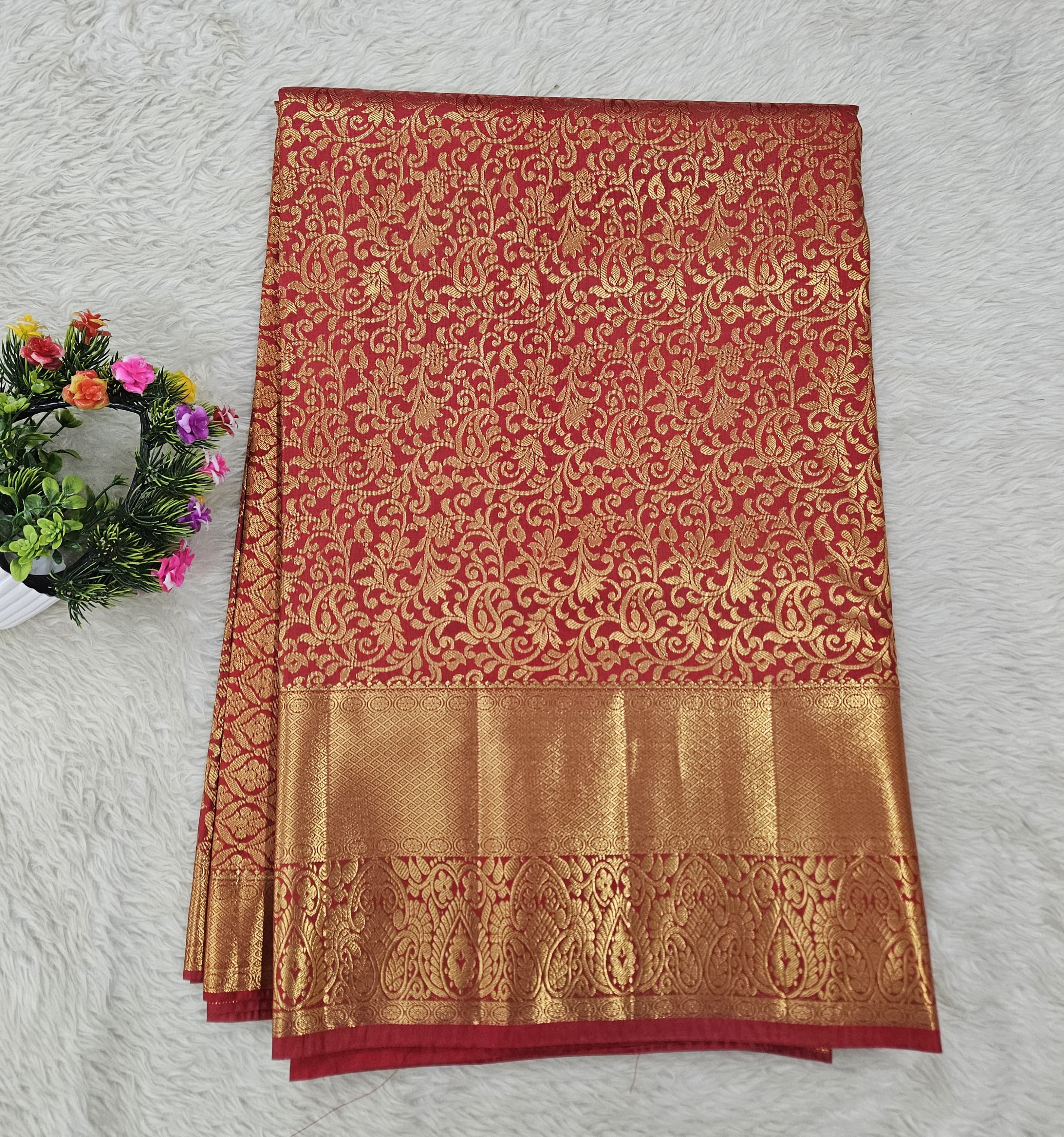 Semi kanchipattu resham saree