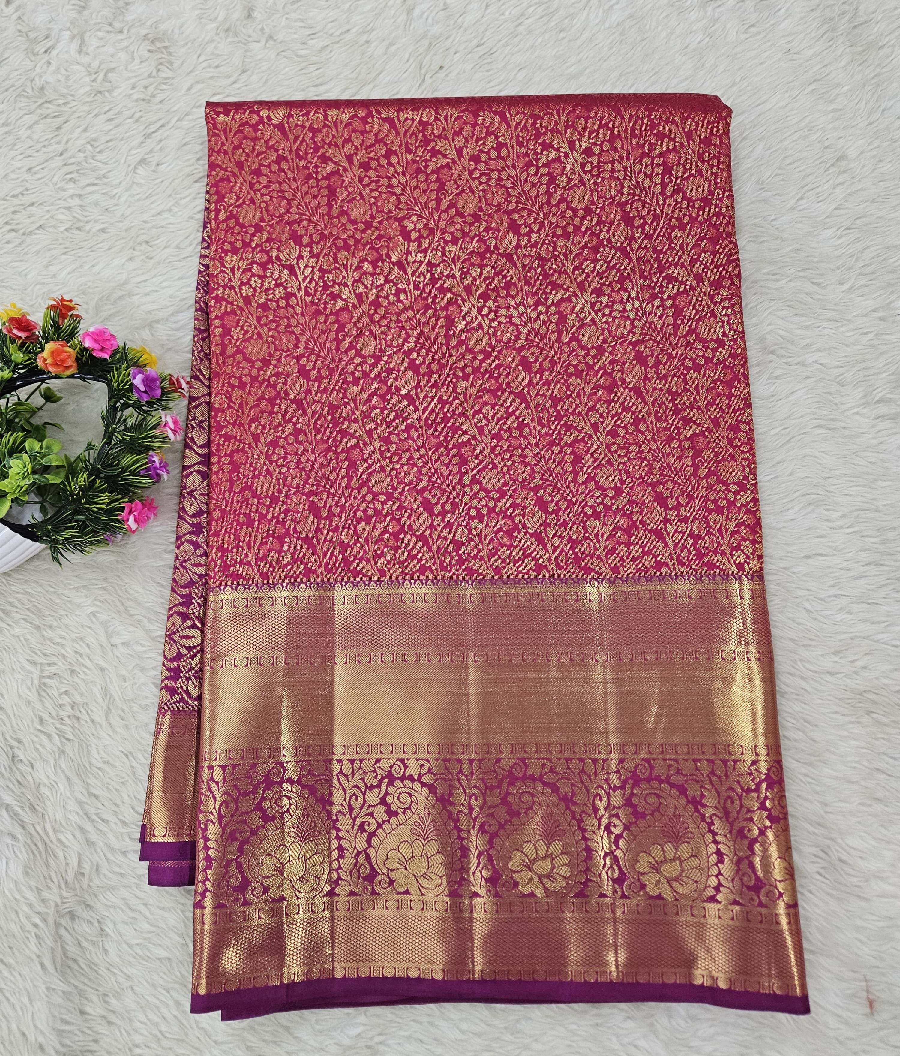 Semi kanchipattu resham saree