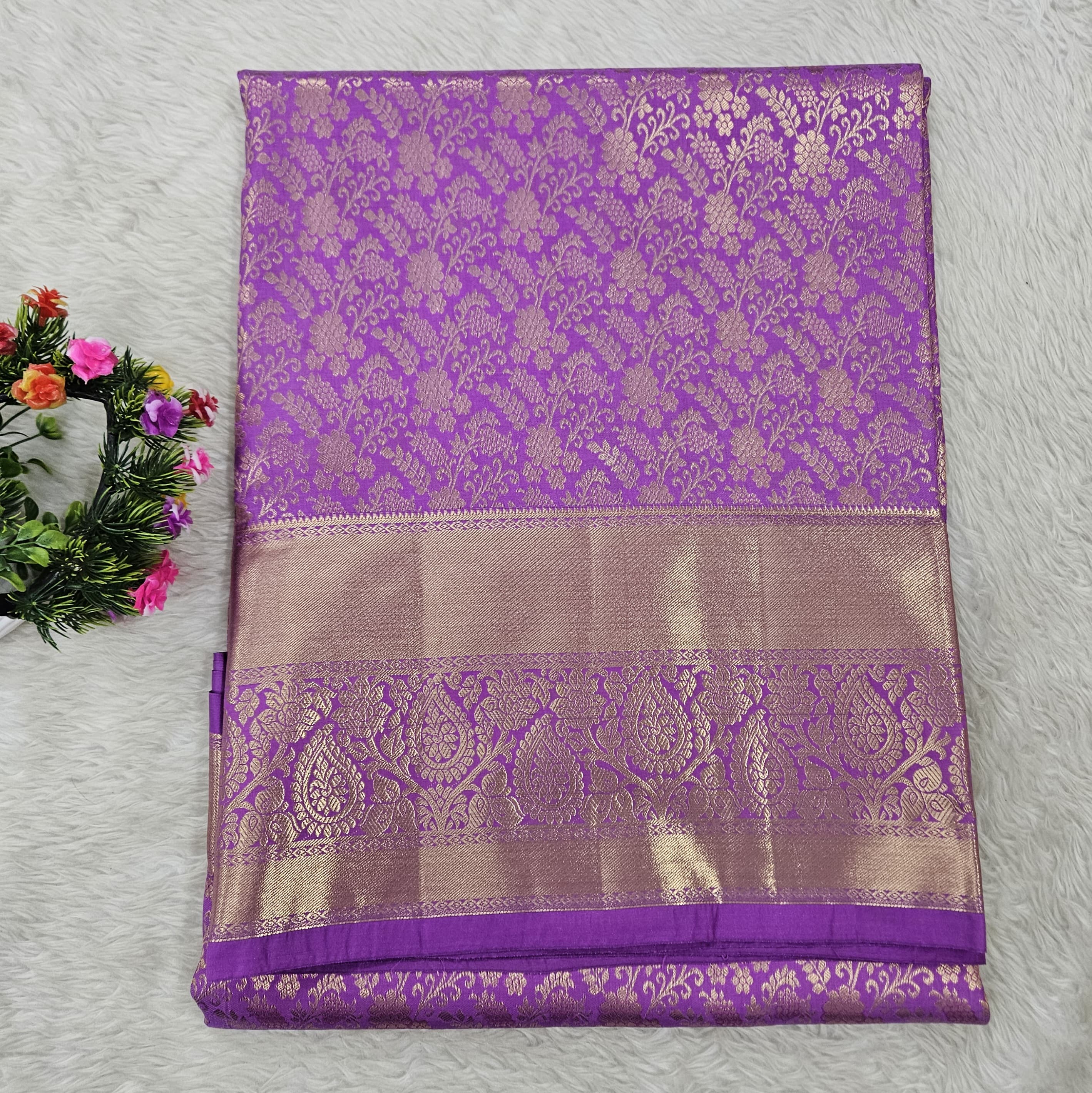 Semi kanchipattu resham saree