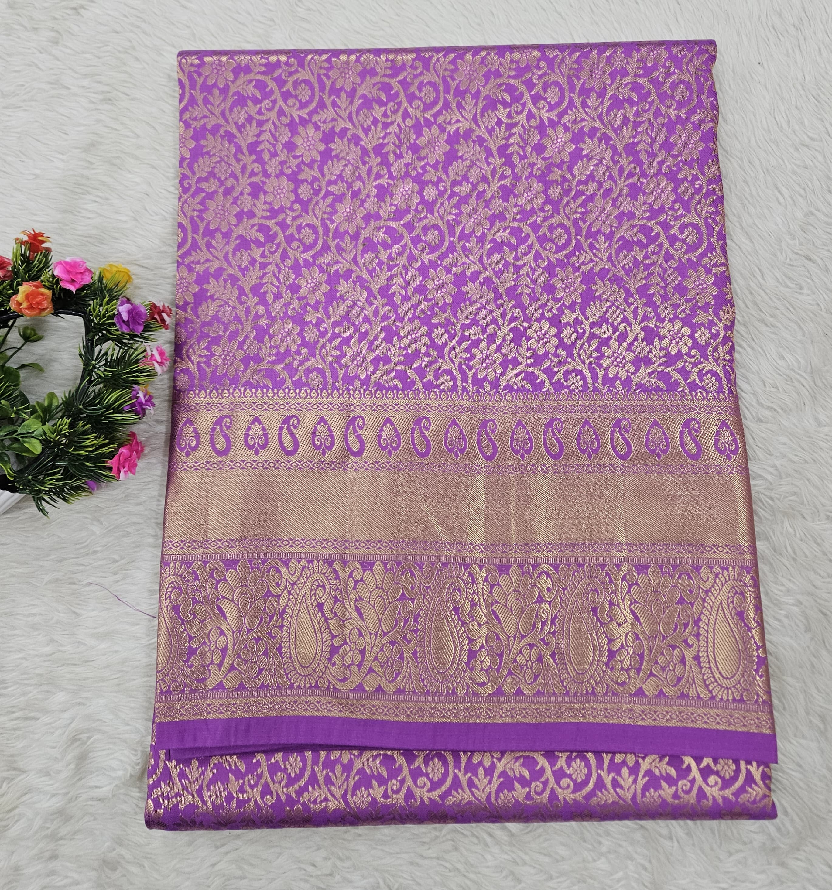 Semi kanchipattu resham saree