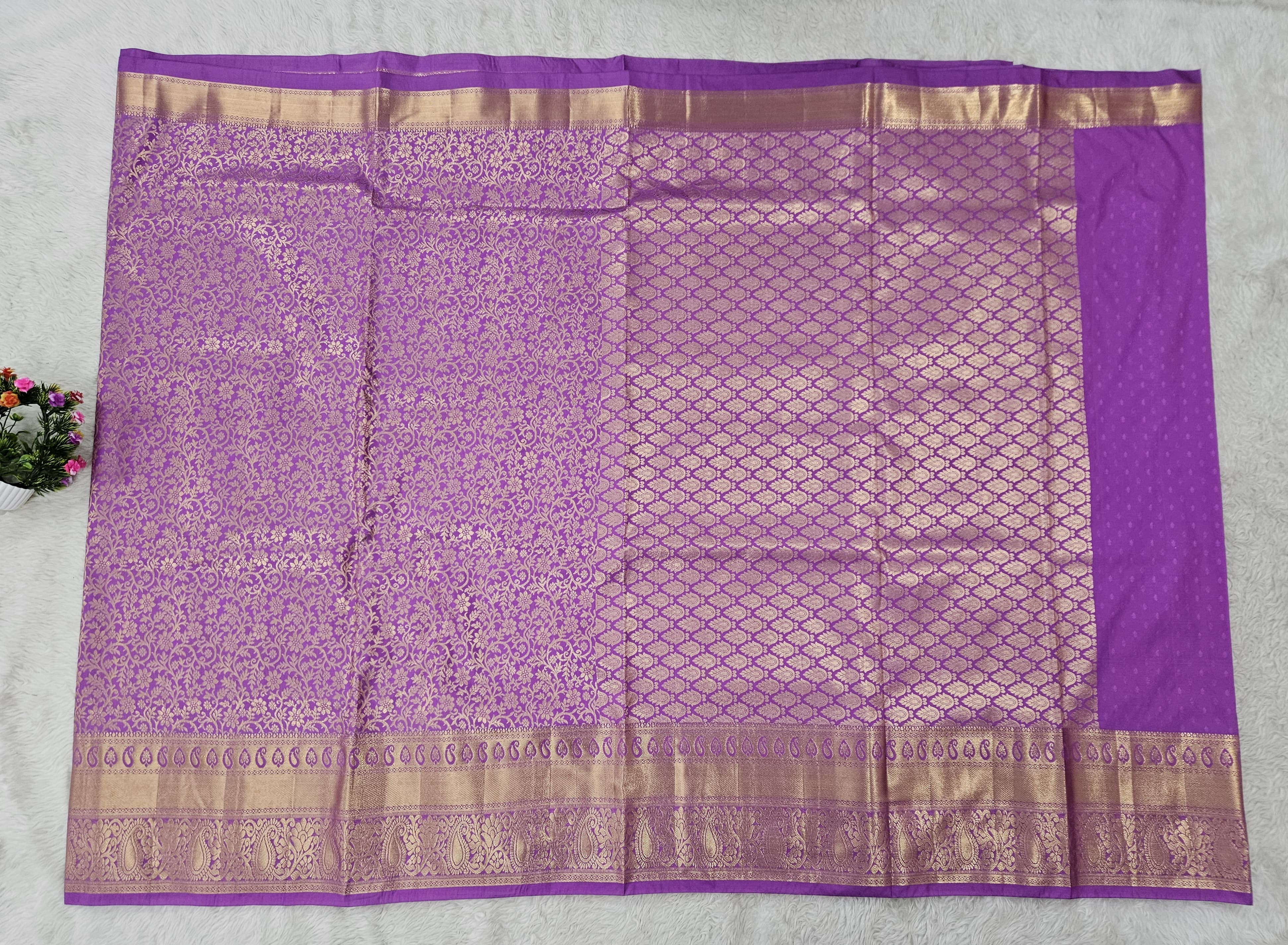 Semi kanchipattu resham saree