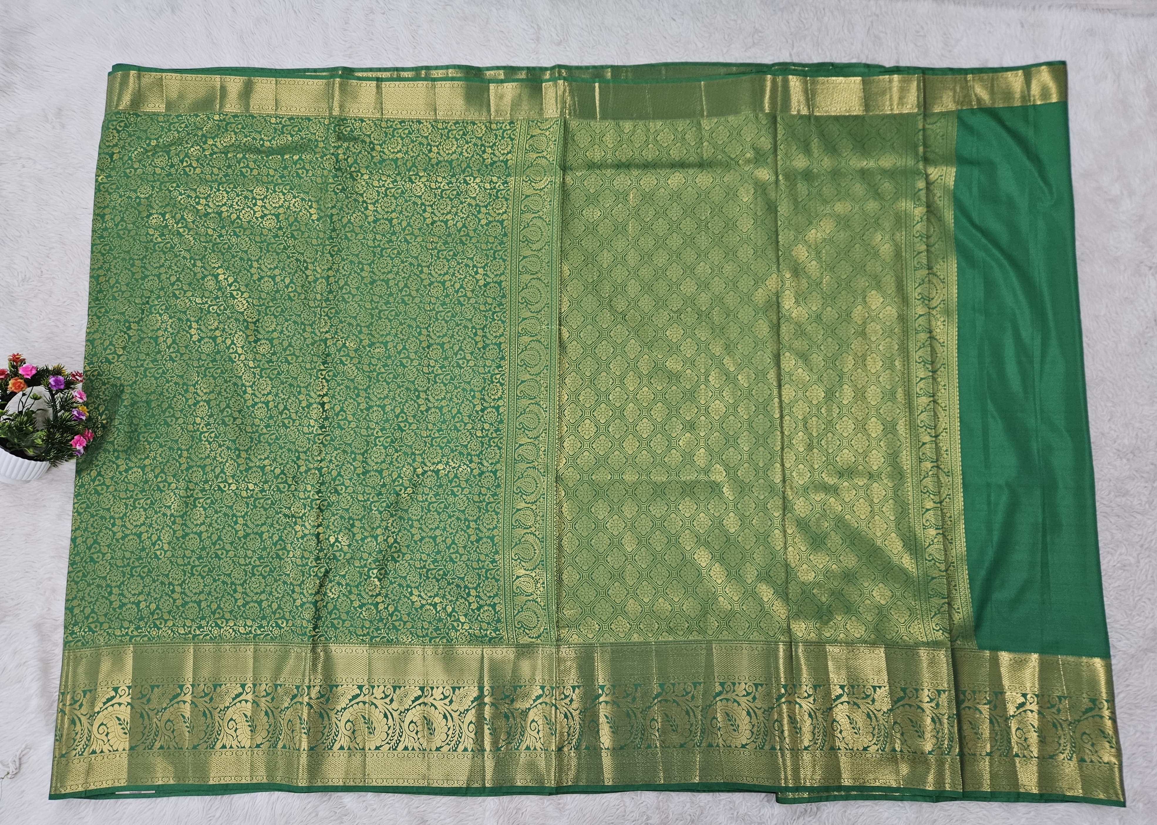 Semi kanchipattu resham saree