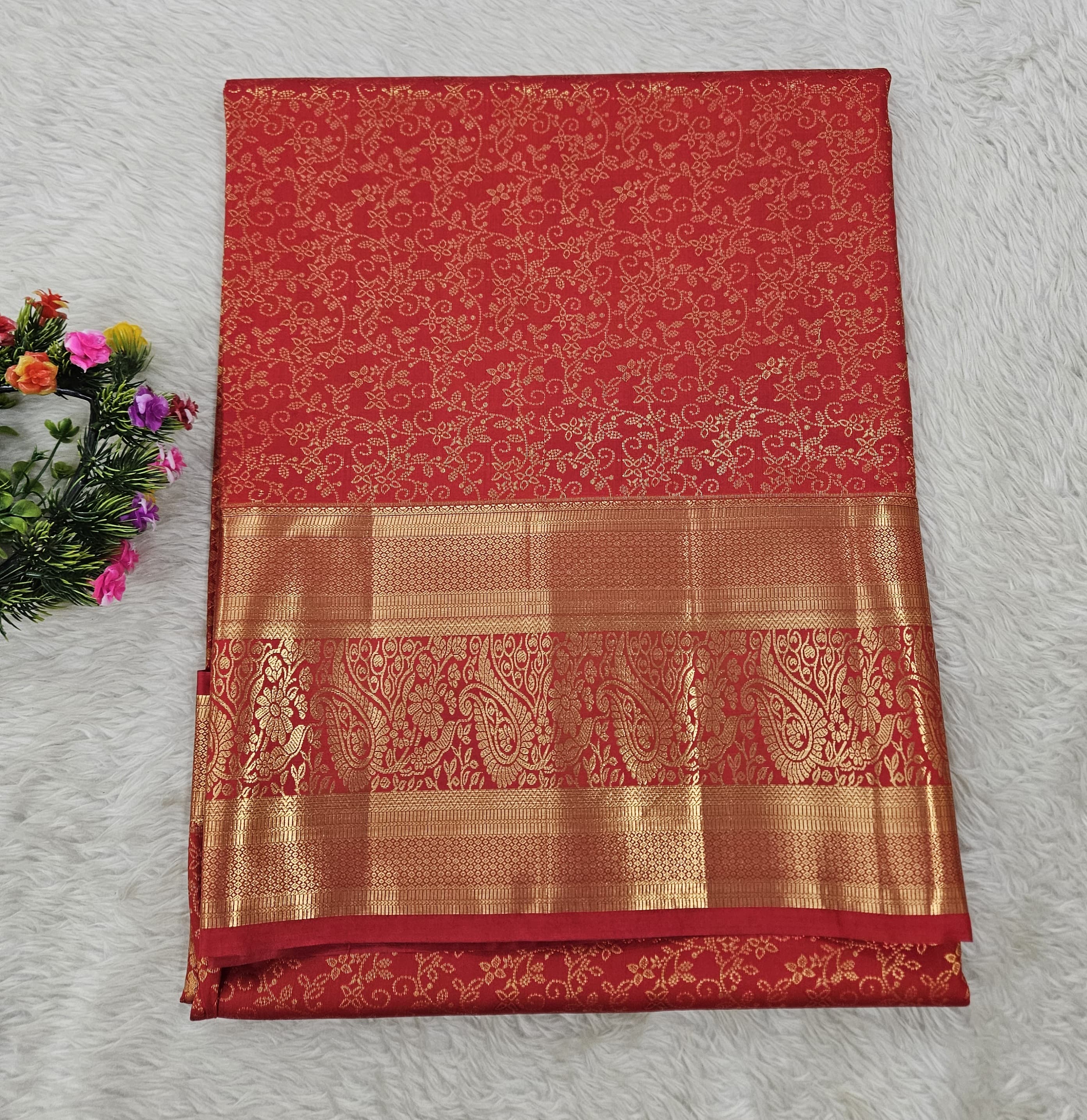 Semi kanchipattu resham saree