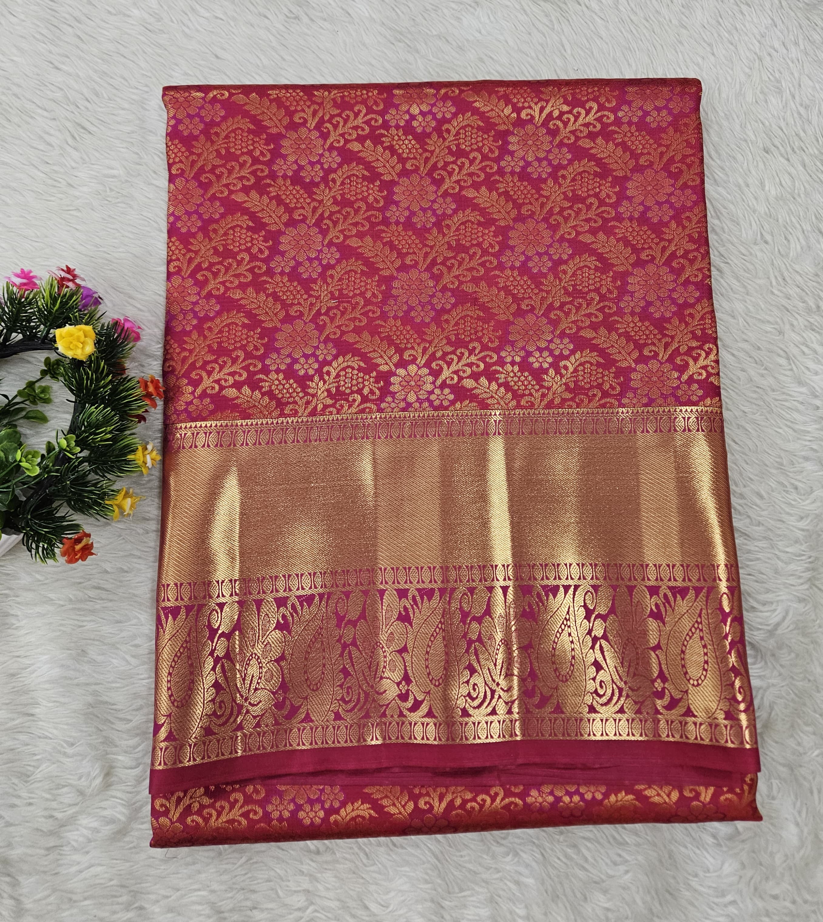 Semi kanchipattu resham saree