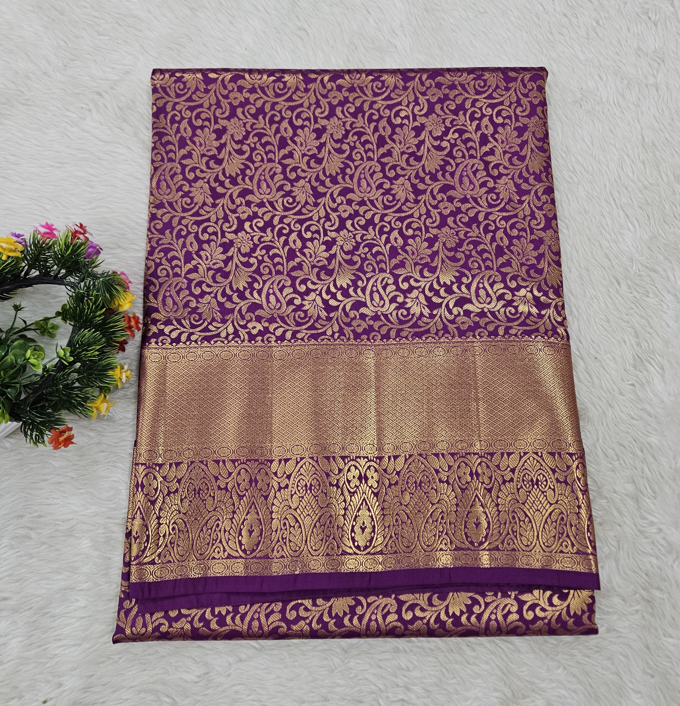 Semi kanchipattu resham saree