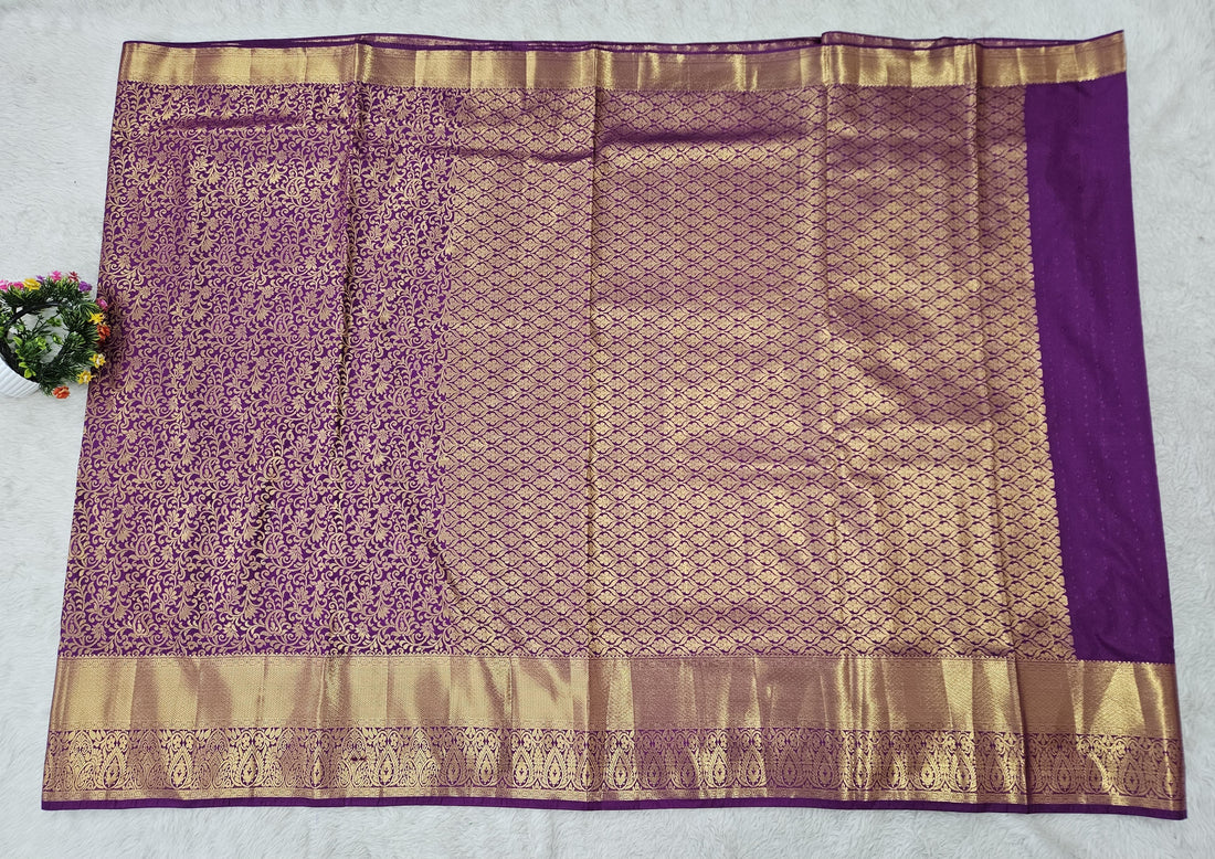 Semi kanchipattu resham saree