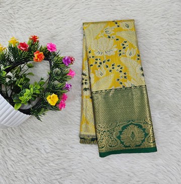 (0–1 Year) Lehenga – Unstitched (Blouse + Material)