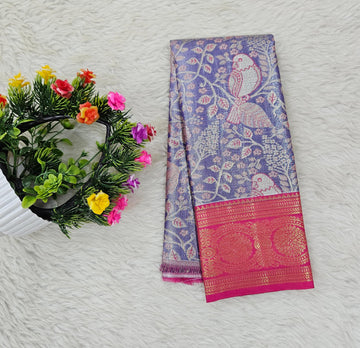 (0–1 Year) Lehenga – Unstitched (Blouse + Material)