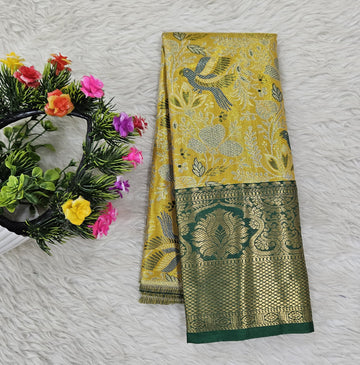 (0–1 Year) Lehenga – Unstitched (Blouse + Material)