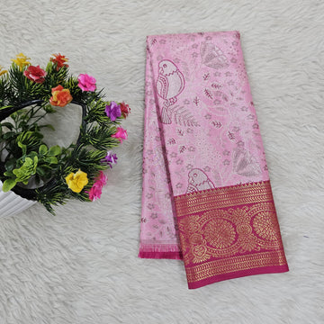 (0–1 Year) Lehenga – Unstitched (Blouse + Material)