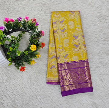 (0–1 Year) Lehenga – Unstitched (Blouse + Material)