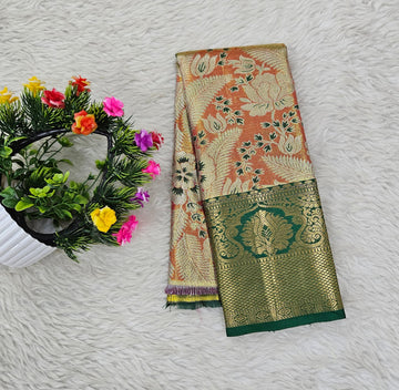 (0–1 Year) Lehenga – Unstitched (Blouse + Material)