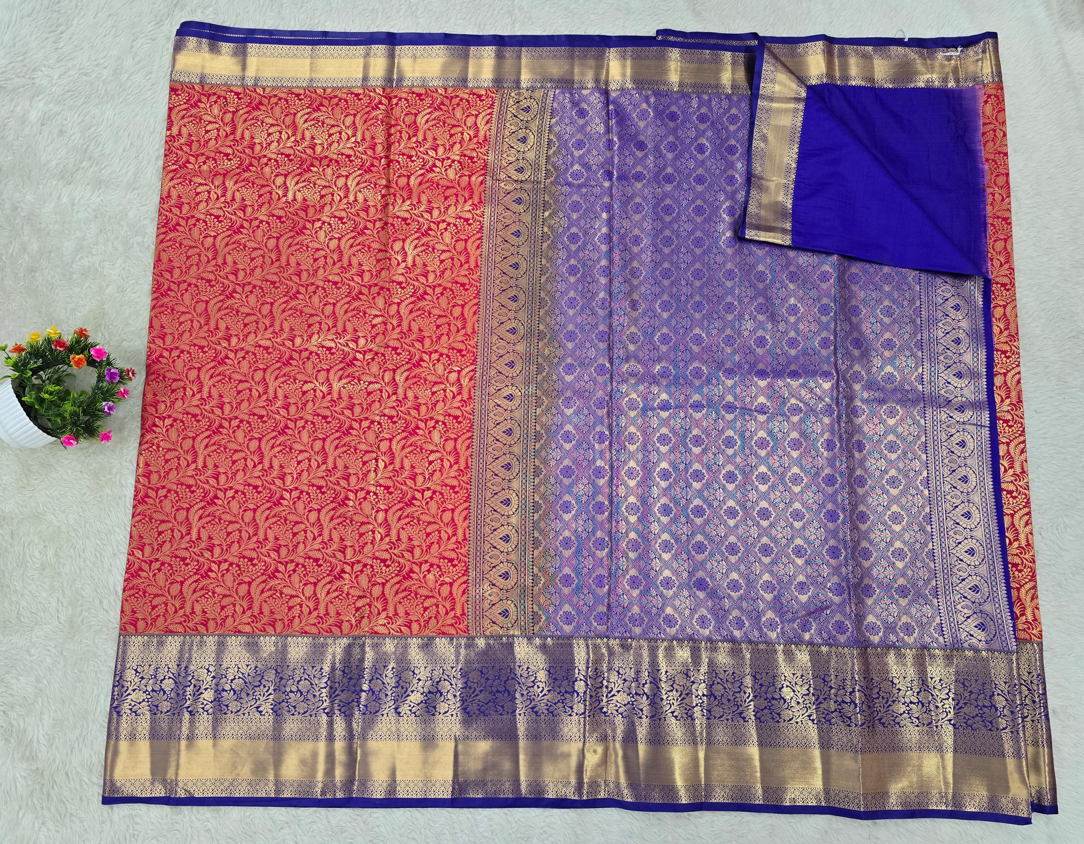 Semi kanchipattu resham saree