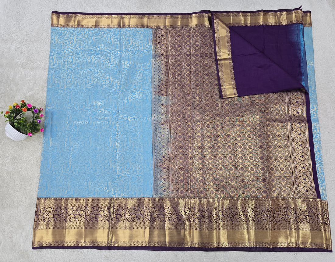 Semi kanchipattu resham saree