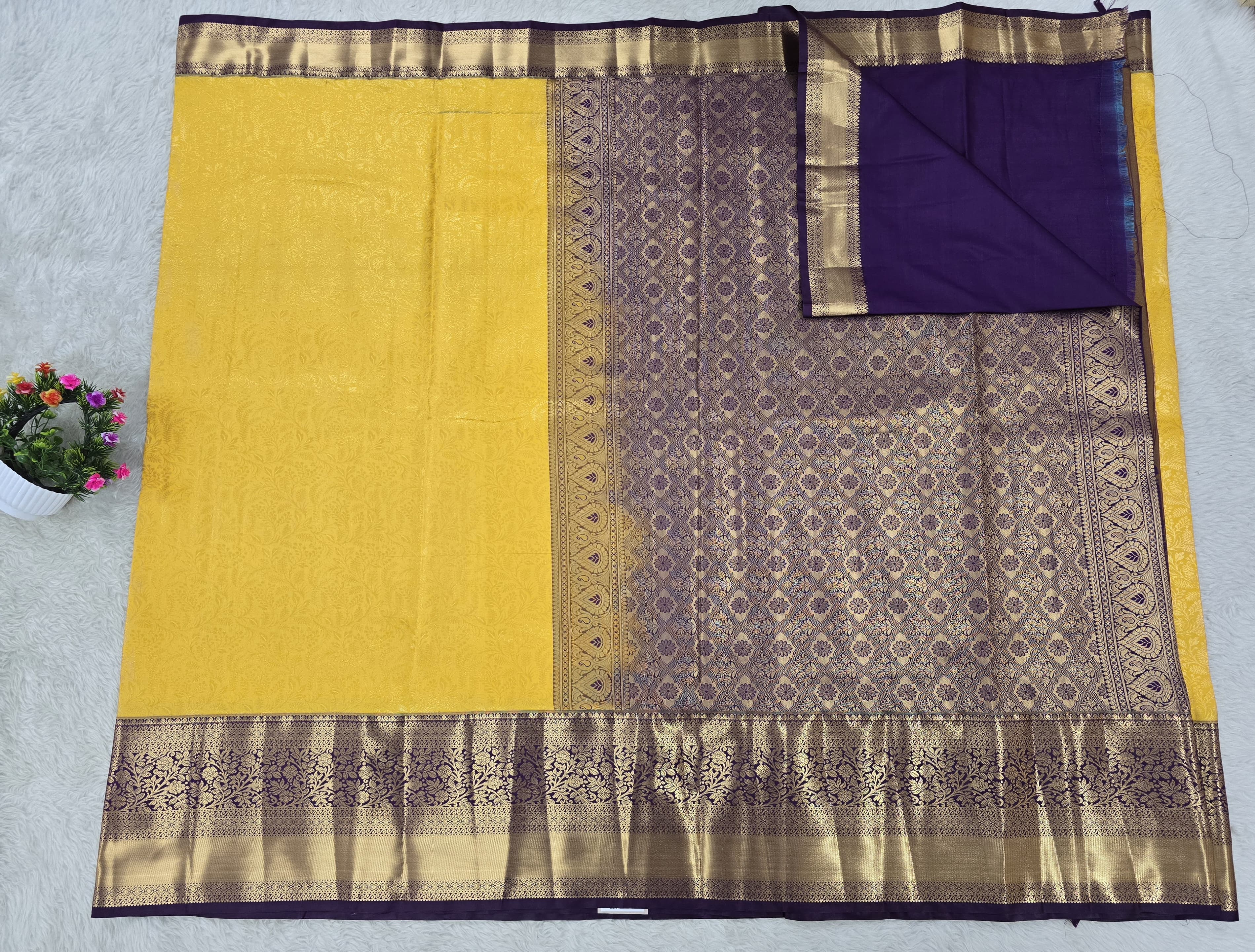 Semi kanchipattu resham saree