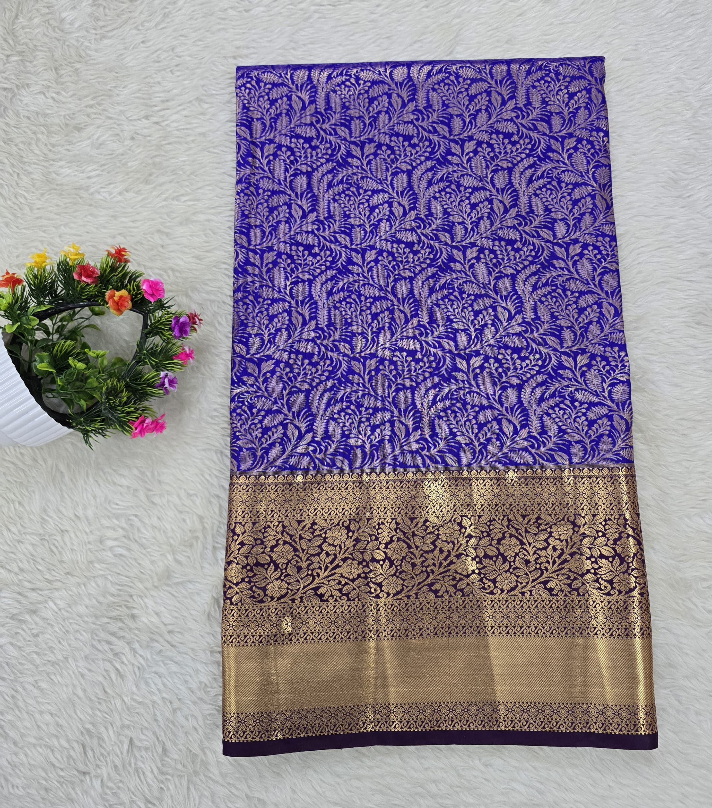 Semi kanchipattu resham saree
