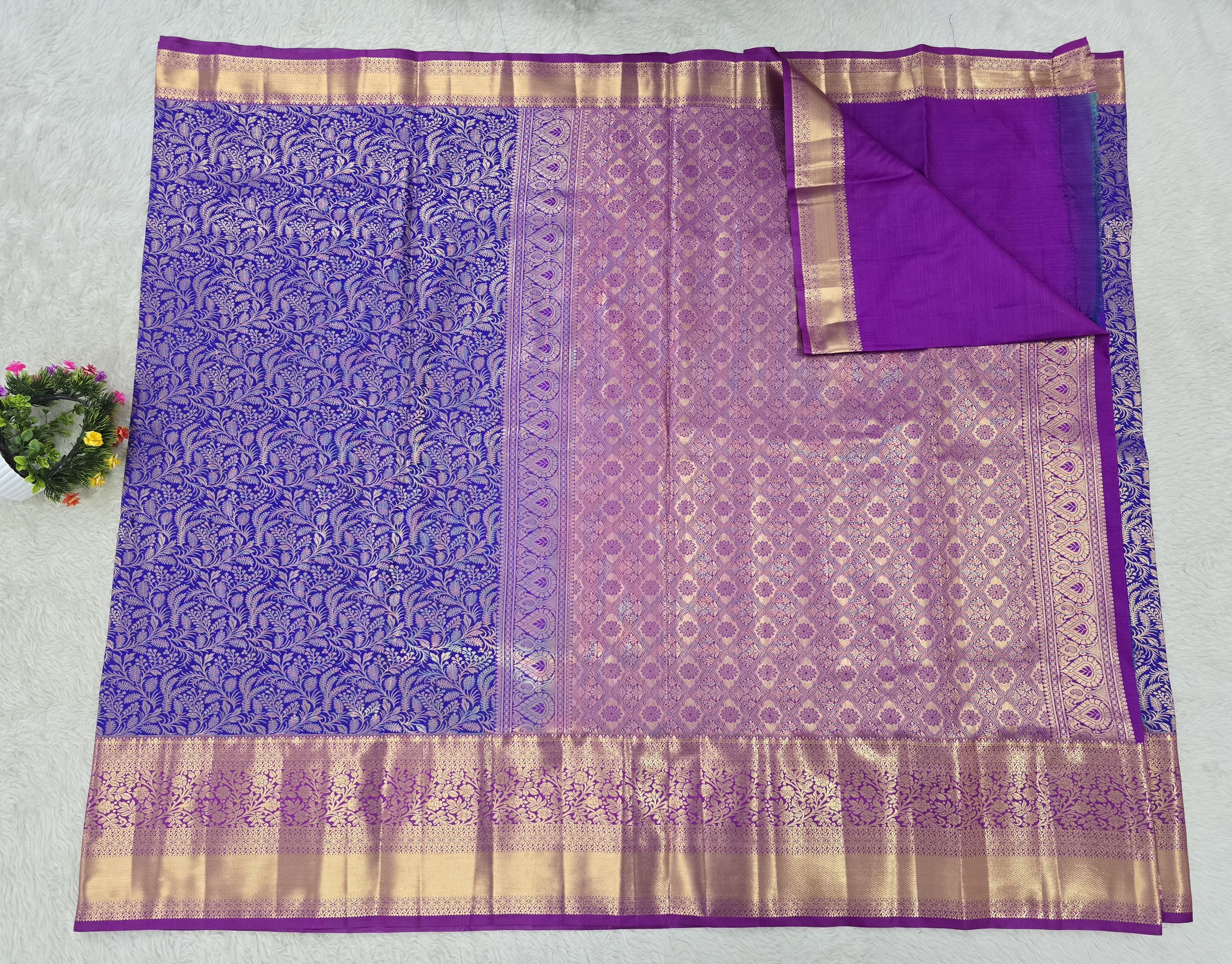 Semi kanchipattu resham saree