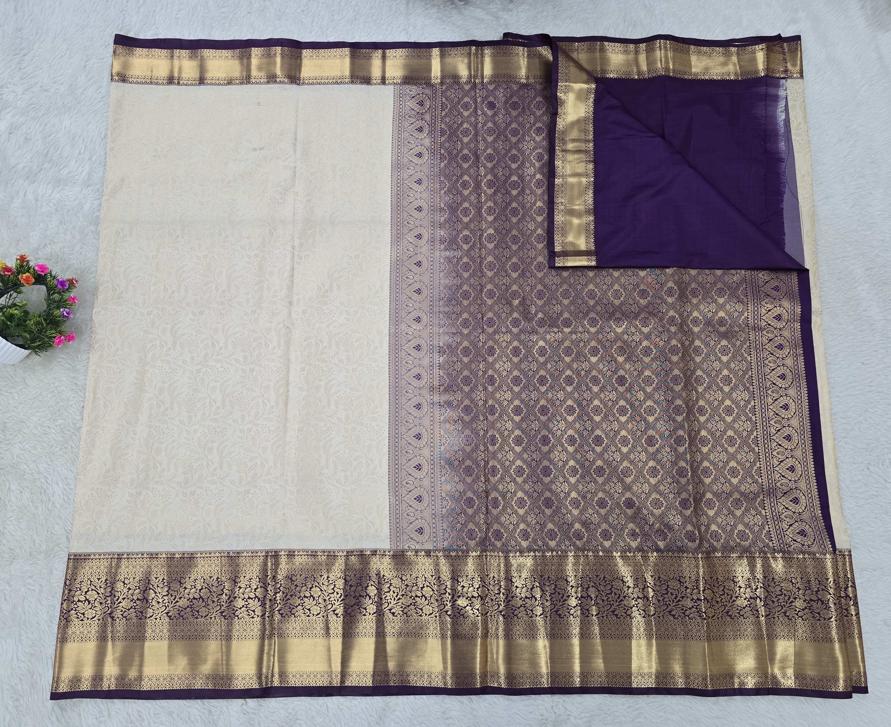 Semi kanchipattu resham saree