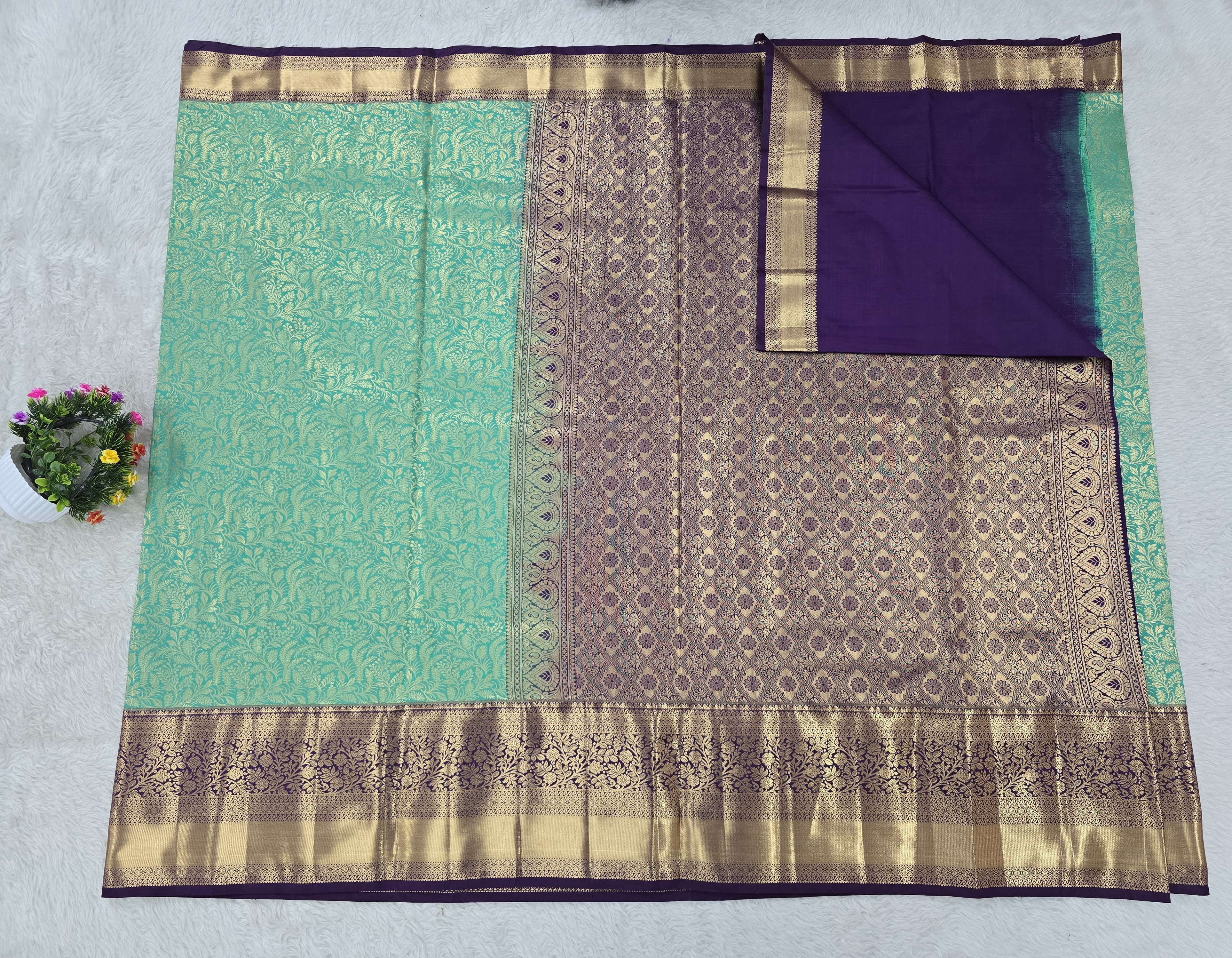 Semi kanchipattu resham saree
