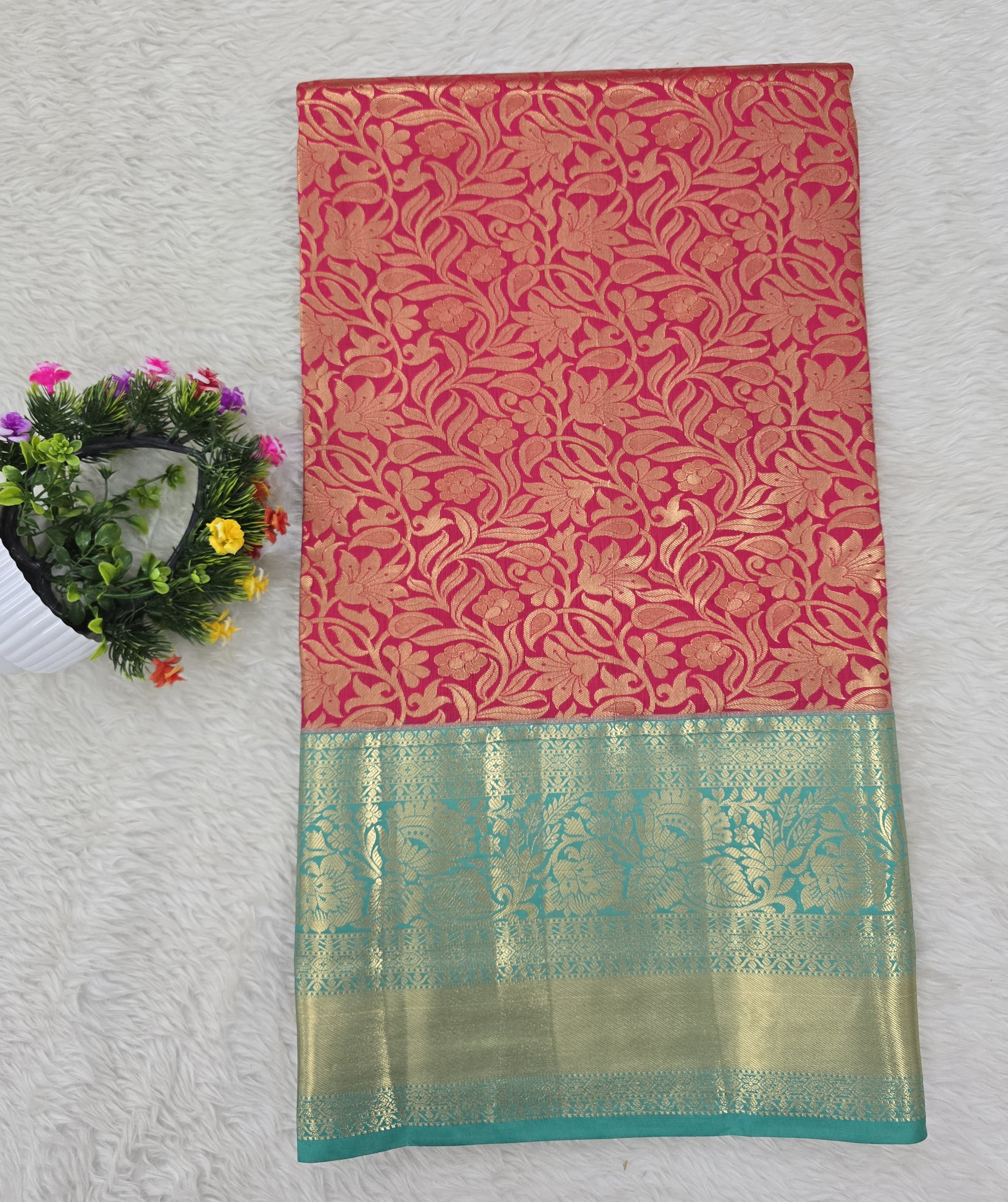 Semi kanchipattu resham saree