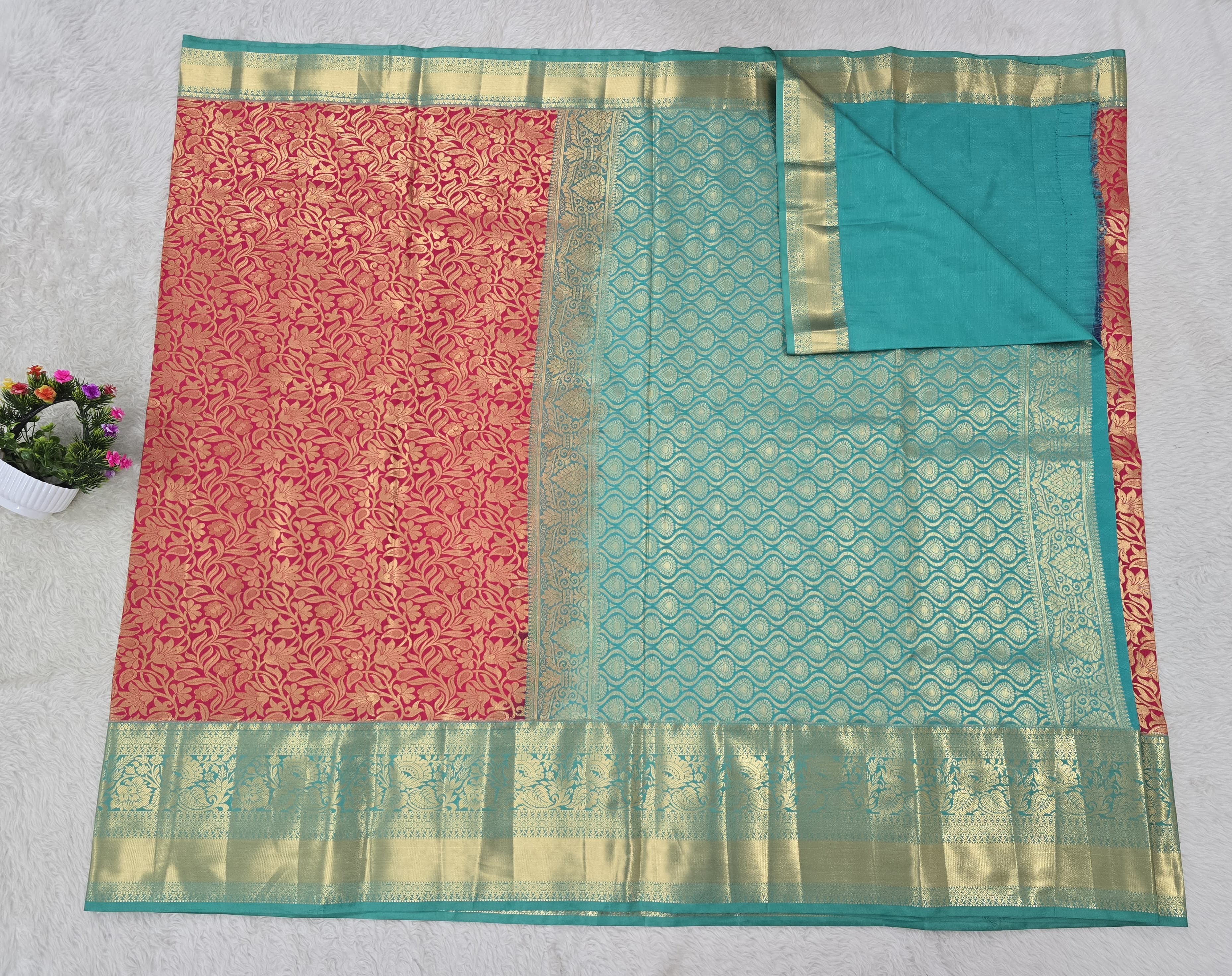 Semi kanchipattu resham saree