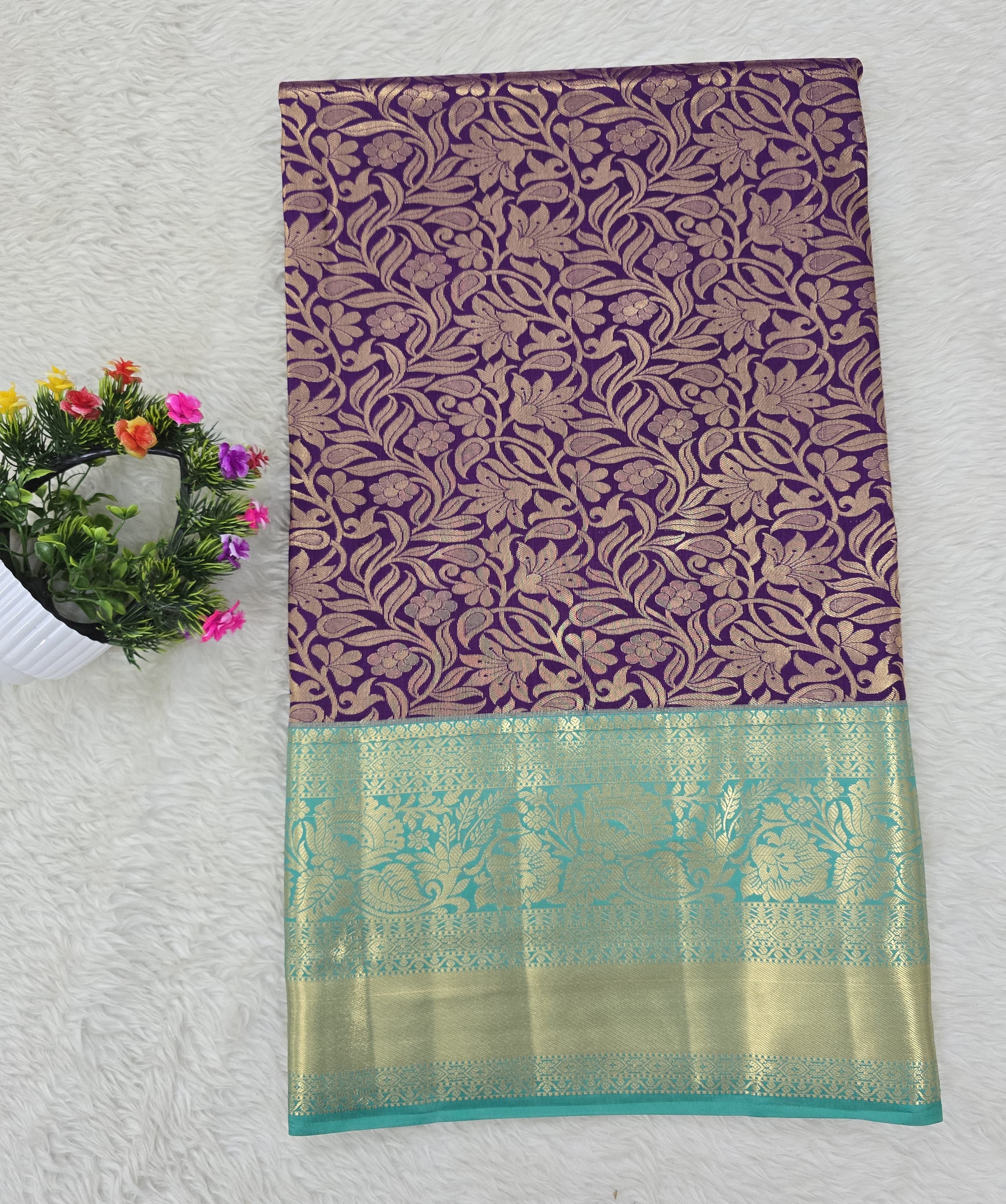 Semi kanchipattu resham saree