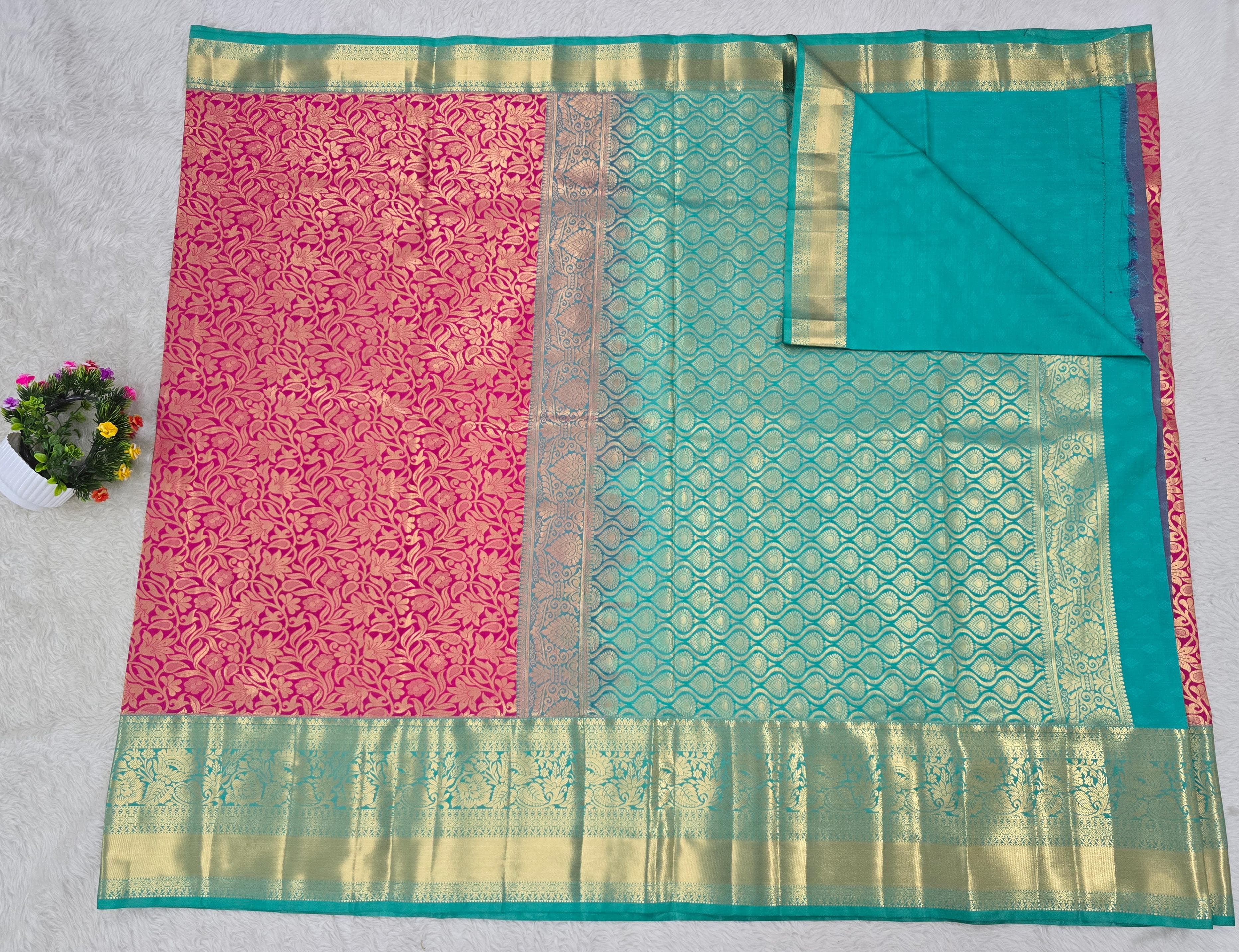 Semi kanchipattu resham saree