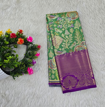 (0–1 Year) Lehenga – Unstitched (Blouse + Material)