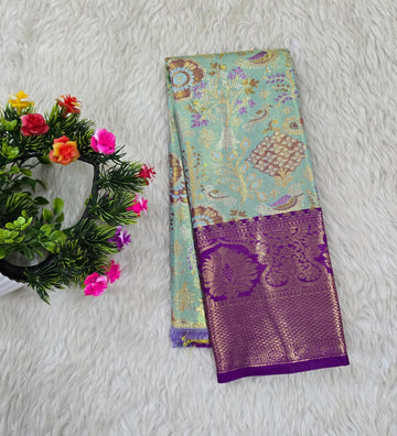 (0–1 Year) Lehenga – Unstitched (Blouse + Material)