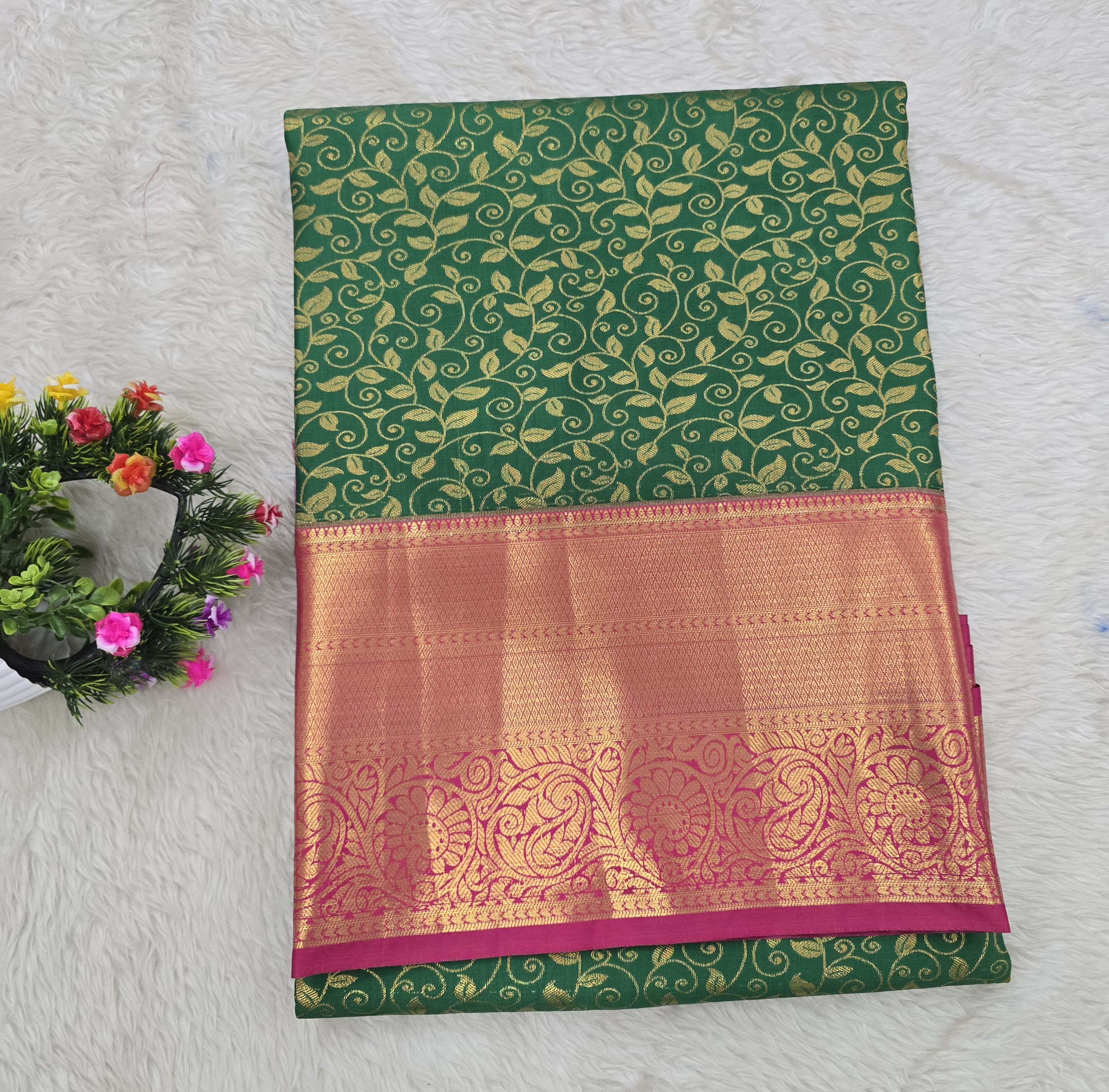 Semi Kanchipattu resham sarees